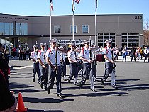 Oak Ridge Military Academy Honor Guard Exhibition Armed Platoon performs